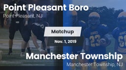 Matchup: Point Pleasant Boro vs. Manchester Township  2019