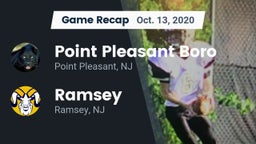 Recap: Point Pleasant Boro  vs. Ramsey  2020