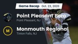 Recap: Point Pleasant Boro  vs. Monmouth Regional  2020