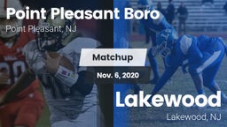Matchup: Point Pleasant Boro vs. Lakewood  2020