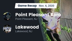 Recap: Point Pleasant Boro  vs. Lakewood  2020