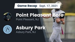Recap: Point Pleasant Boro  vs. Asbury Park  2021
