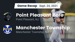 Recap: Point Pleasant Boro  vs. Manchester Township  2021