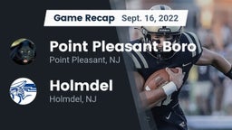 Recap: Point Pleasant Boro  vs. Holmdel  2022