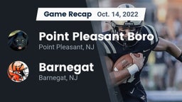 Recap: Point Pleasant Boro  vs. Barnegat  2022