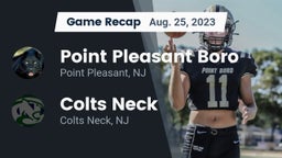 Recap: Point Pleasant Boro  vs. Colts Neck  2023
