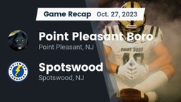 Recap: Point Pleasant Boro  vs. Spotswood  2023