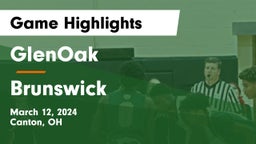 GlenOak  vs Brunswick  Game Highlights - March 12, 2024