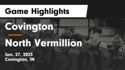 Covington  vs North Vermillion  Game Highlights - Jan. 27, 2023