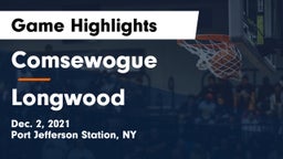 Comsewogue  vs Longwood  Game Highlights - Dec. 2, 2021