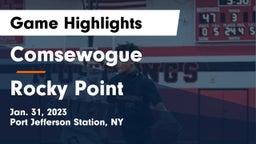 Comsewogue  vs Rocky Point  Game Highlights - Jan. 31, 2023