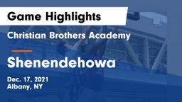 Christian Brothers Academy  vs Shenendehowa  Game Highlights - Dec. 17, 2021