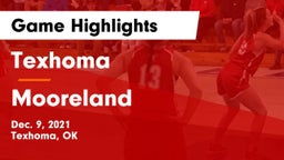 Texhoma  vs Mooreland  Game Highlights - Dec. 9, 2021