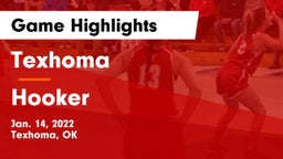 Texhoma  vs Hooker  Game Highlights - Jan. 14, 2022