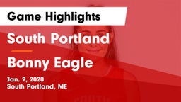 South Portland  vs Bonny Eagle  Game Highlights - Jan. 9, 2020