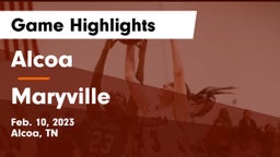 Alcoa  vs Maryville  Game Highlights - Feb. 10, 2023