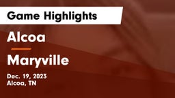 Alcoa  vs Maryville  Game Highlights - Dec. 19, 2023