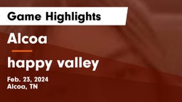 Alcoa  vs happy valley  Game Highlights - Feb. 23, 2024