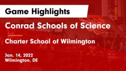 Conrad Schools of Science vs Charter School of Wilmington Game Highlights - Jan. 14, 2022