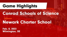 Conrad Schools of Science vs Newark Charter School Game Highlights - Feb. 8, 2022