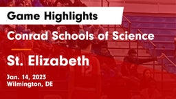 Conrad Schools of Science vs St. Elizabeth  Game Highlights - Jan. 14, 2023