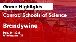 Conrad Schools of Science vs Brandywine  Game Highlights - Dec. 19, 2023