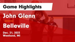 John Glenn  vs Belleville  Game Highlights - Dec. 21, 2023