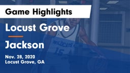 Locust Grove  vs Jackson  Game Highlights - Nov. 28, 2020