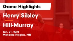 Henry Sibley  vs Hill-Murray  Game Highlights - Jan. 21, 2021