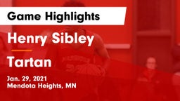 Henry Sibley  vs Tartan  Game Highlights - Jan. 29, 2021