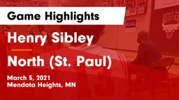 Henry Sibley  vs North (St. Paul)  Game Highlights - March 5, 2021