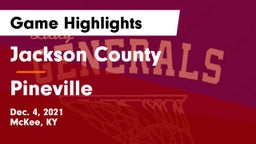Jackson County  vs Pineville  Game Highlights - Dec. 4, 2021