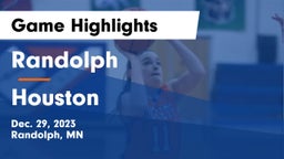 Randolph  vs Houston  Game Highlights - Dec. 29, 2023