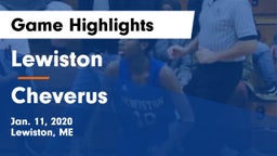 Lewiston  vs Cheverus  Game Highlights - Jan. 11, 2020
