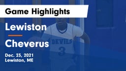 Lewiston  vs Cheverus  Game Highlights - Dec. 23, 2021
