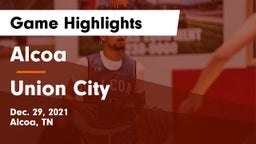 Alcoa  vs Union City Game Highlights - Dec. 29, 2021