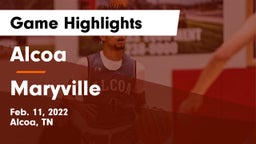 Alcoa  vs Maryville  Game Highlights - Feb. 11, 2022