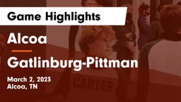 Alcoa  vs Gatlinburg-Pittman  Game Highlights - March 2, 2023