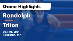Randolph  vs Triton  Game Highlights - Dec. 21, 2021