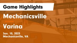 Mechanicsville  vs Varina  Game Highlights - Jan. 10, 2023