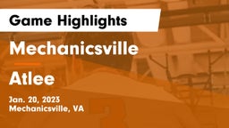Mechanicsville  vs Atlee  Game Highlights - Jan. 20, 2023