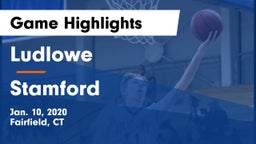 Ludlowe  vs Stamford  Game Highlights - Jan. 10, 2020