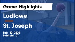 Ludlowe  vs St. Joseph  Game Highlights - Feb. 10, 2020