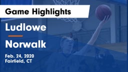Ludlowe  vs Norwalk  Game Highlights - Feb. 24, 2020