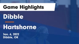 Dibble  vs Hartshorne  Game Highlights - Jan. 6, 2022