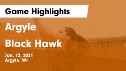 Argyle  vs Black Hawk  Game Highlights - Jan. 12, 2021