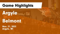 Argyle  vs Belmont  Game Highlights - Nov. 21, 2023