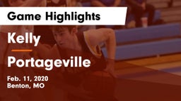 Kelly  vs Portageville  Game Highlights - Feb. 11, 2020
