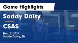 Soddy Daisy  vs CSAS Game Highlights - Dec. 2, 2021