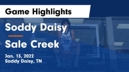 Soddy Daisy  vs Sale Creek  Game Highlights - Jan. 13, 2022